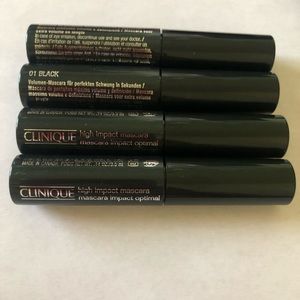 SOLD NEW Bundle of 4 Clinique High Impact Mascara
